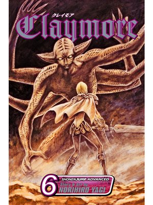 cover image of Claymore, Volume 6